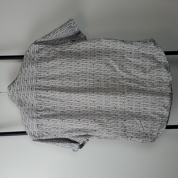 Robert Graham Guitar Print Buttons Down Shirt Men Size L - Picture 4 of 8